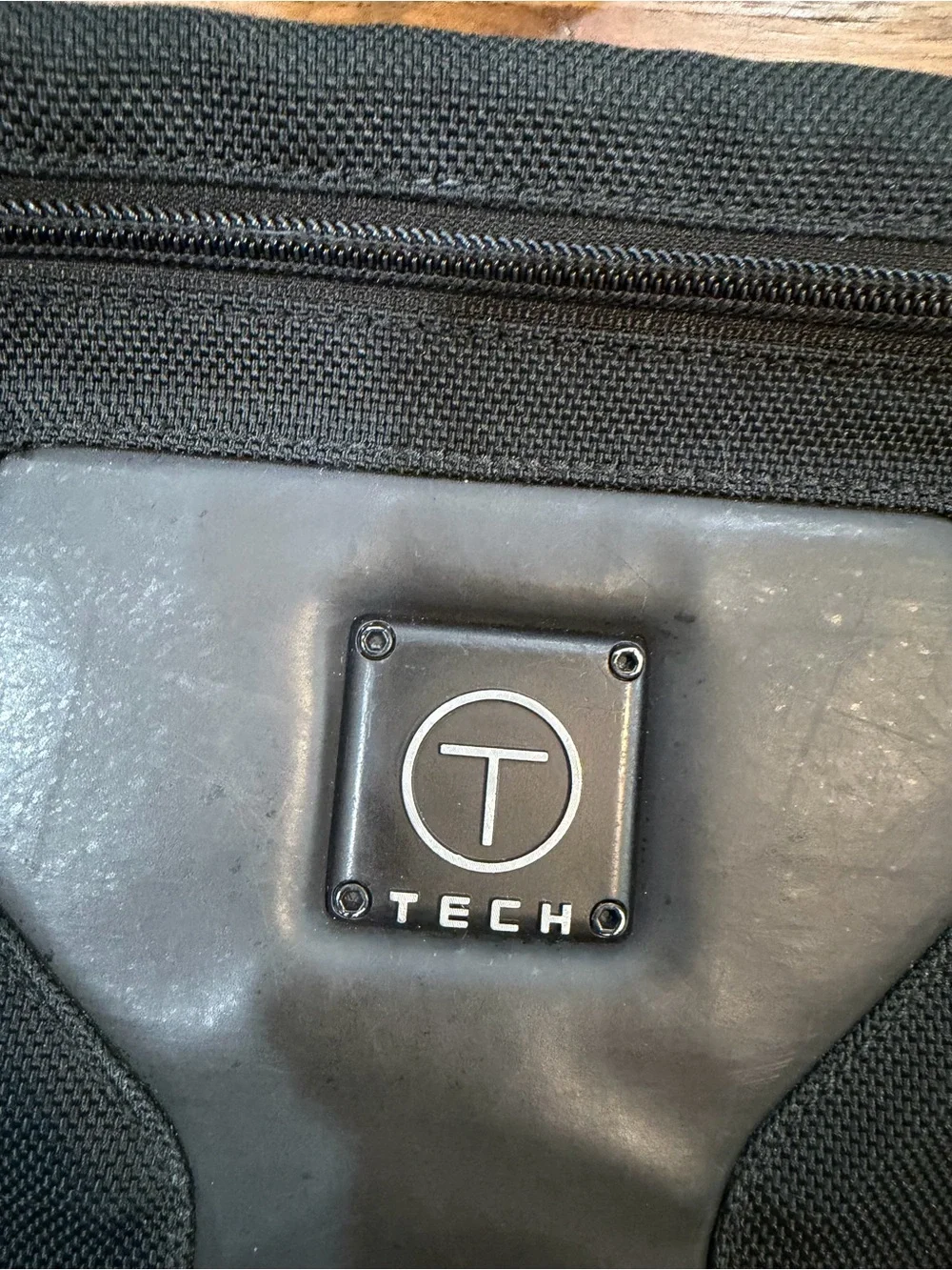 Tumi T-Tech Black Nylon Messenger Bag